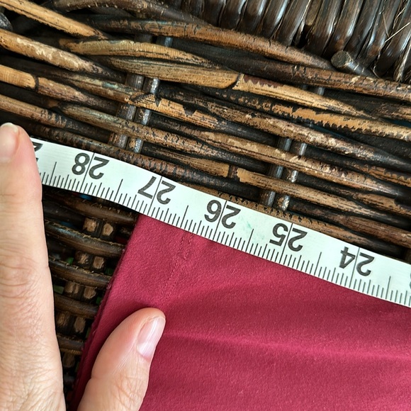 Lularoe OS Leggings, Solid Raspberry Pink/Red - Picture 5 of 6